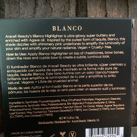 NEW Araceli Tequila Highlighter - Picture 2 of 2